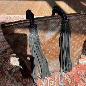 LV Vintage Boho Revamped Louis Vuitton Atlas Bag